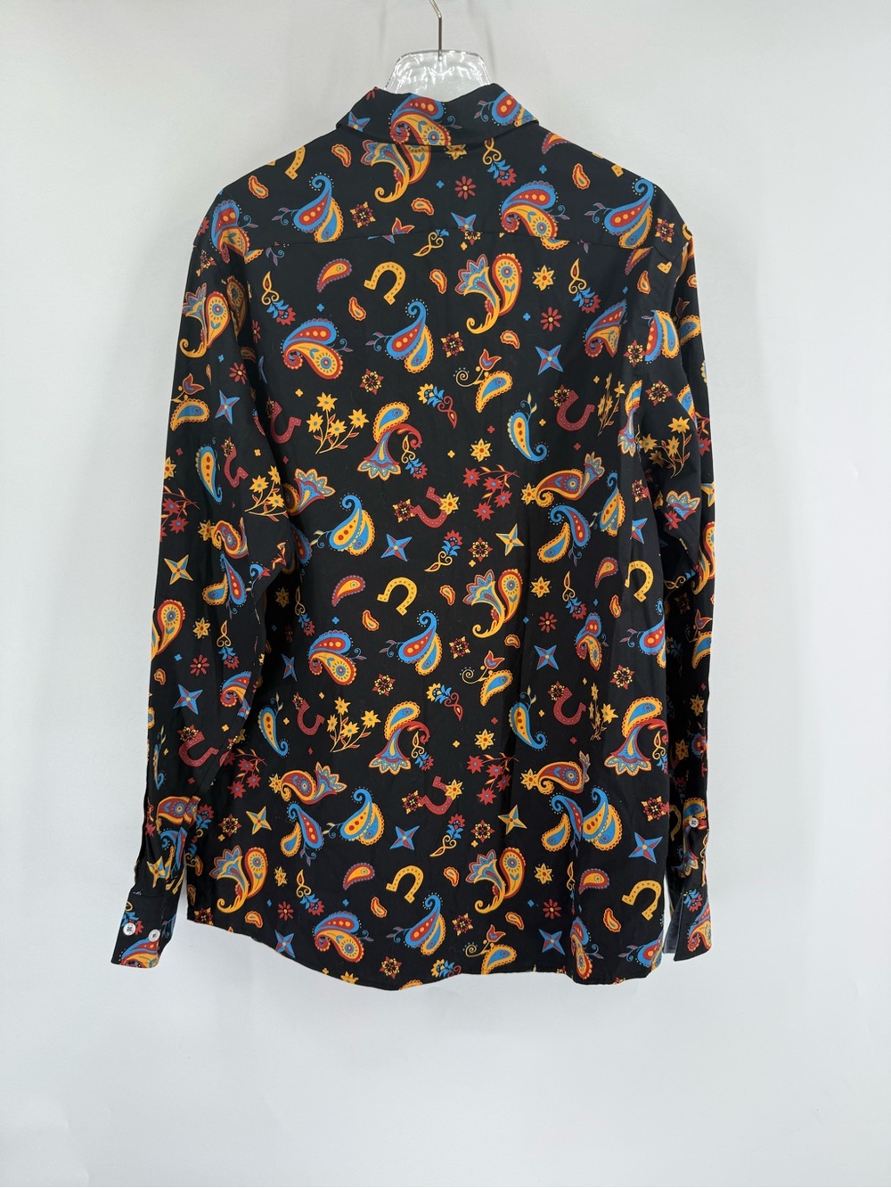 Cremieux Men's‎ Black shirt with design - LT NWT